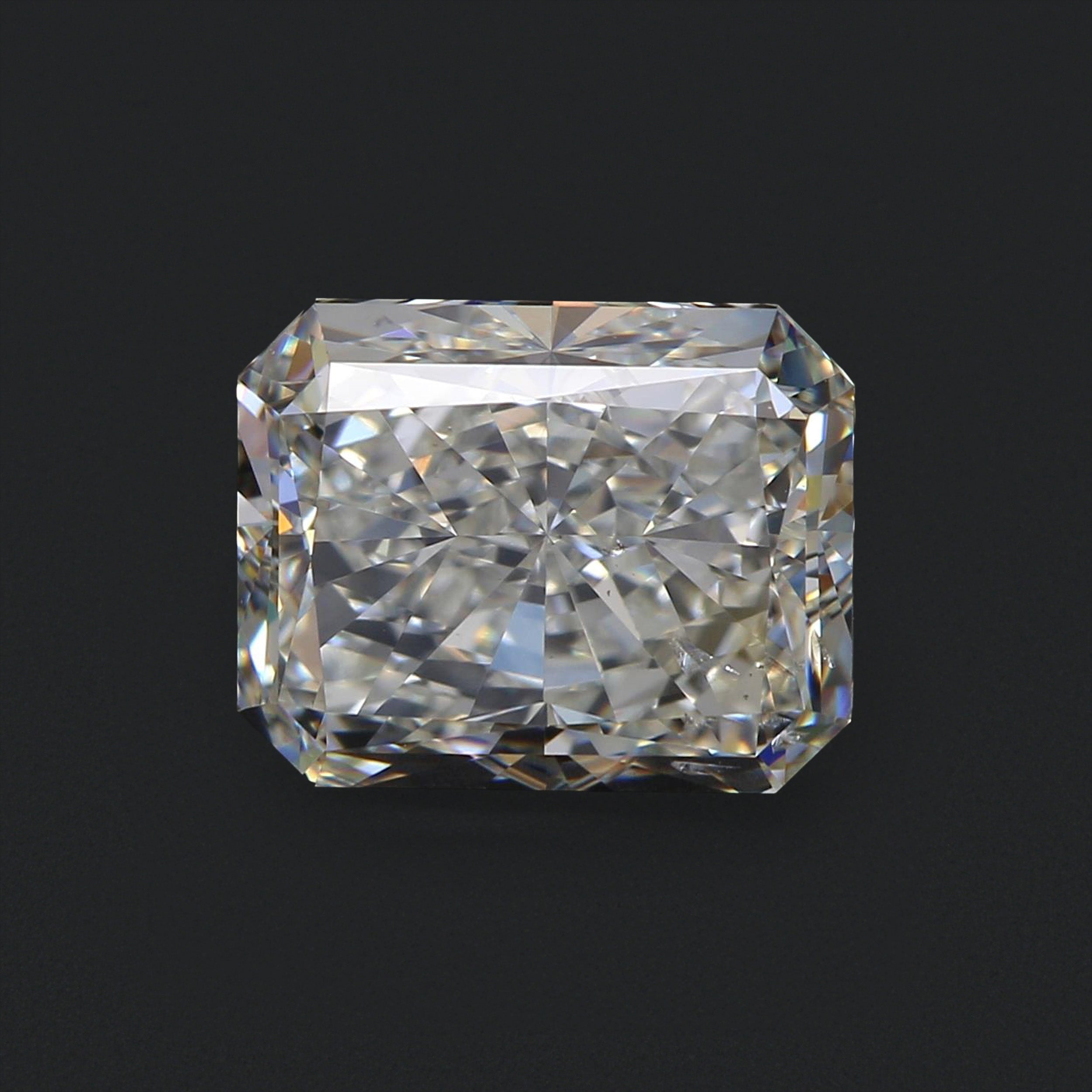 3.01ct RAD J SI2 GIA