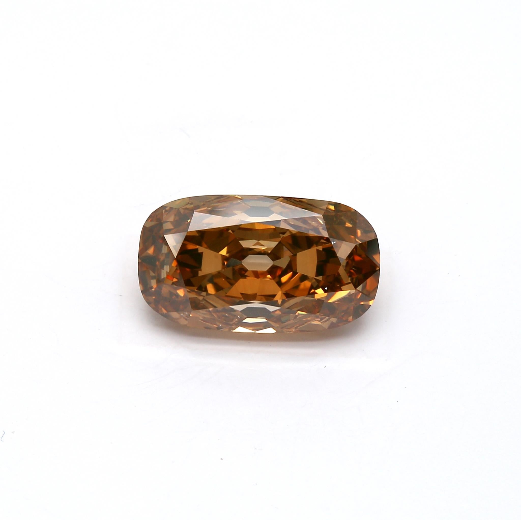 7.05ct CU Fancy Deep Orange VS2 GIA