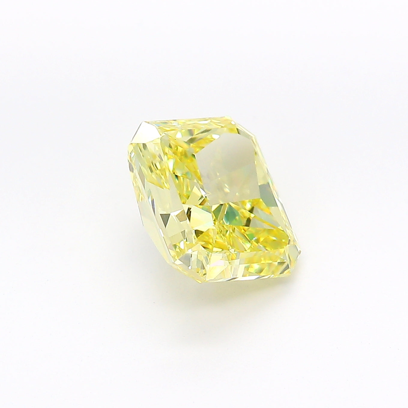 3.19ct RAD Intense Yellow VS2 GIA