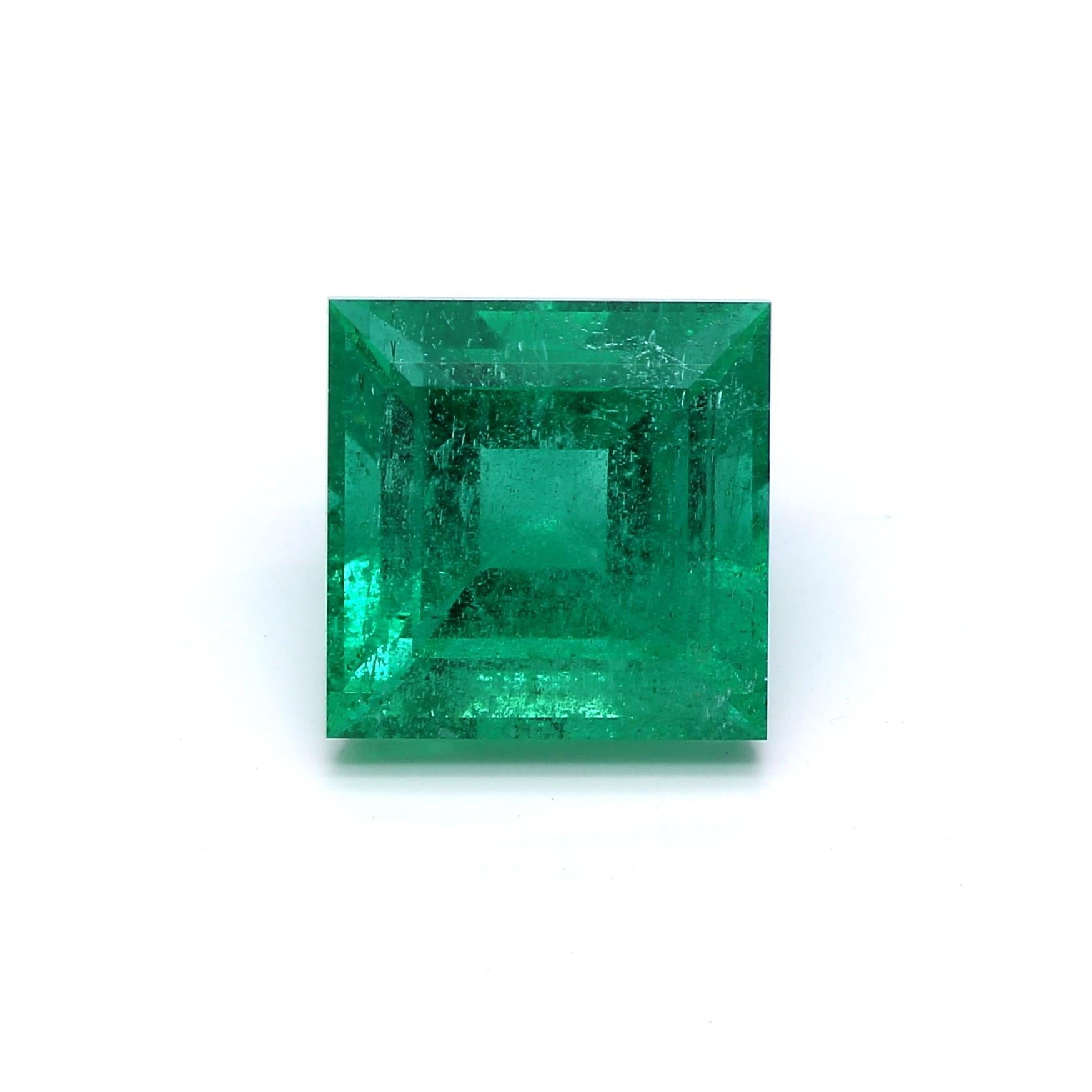2.86 ct. Square Emerald AGL Minor