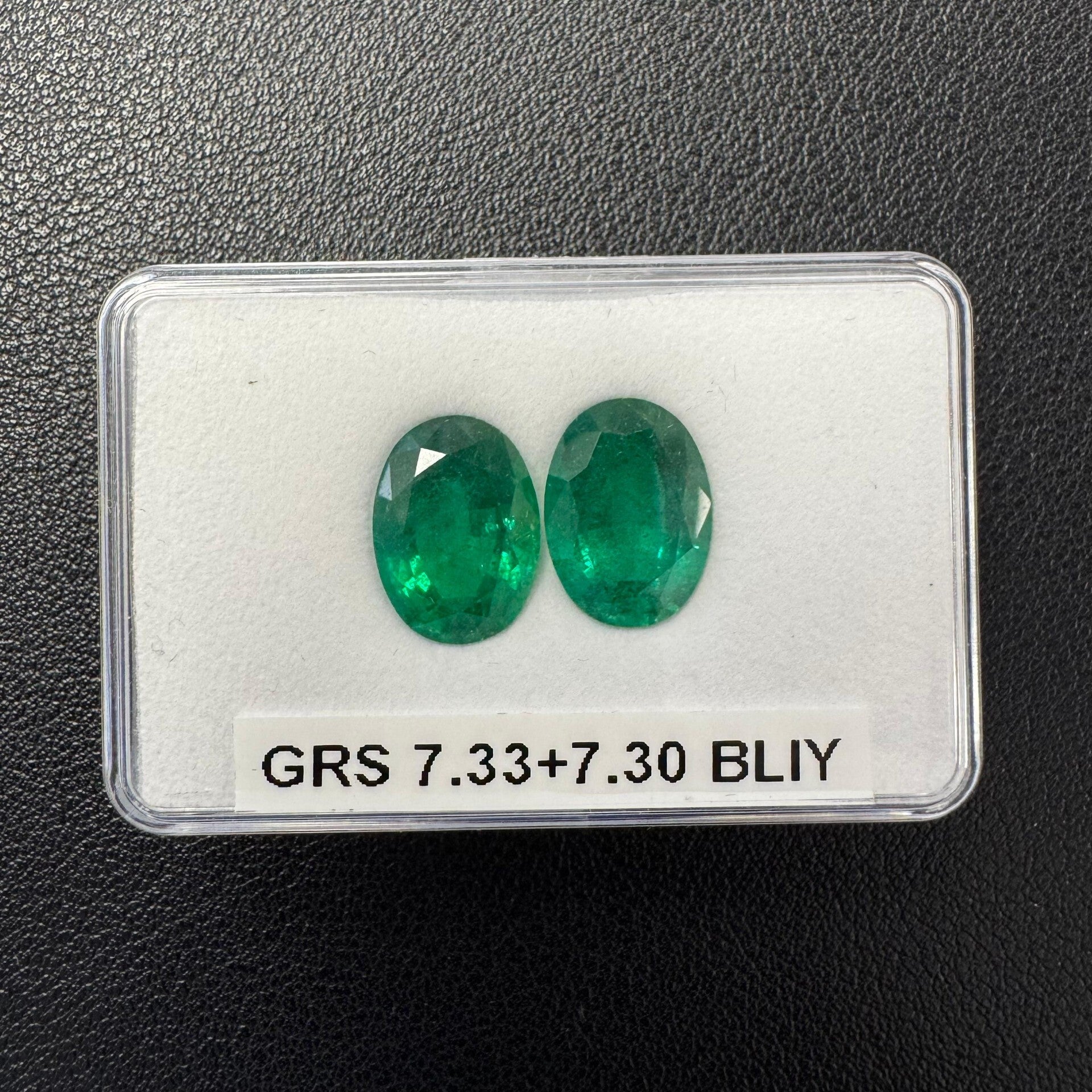 7.33 ct. Oval Emerald GRS Minor