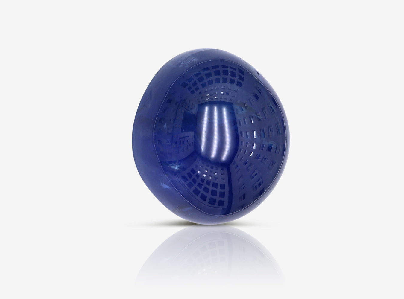 74.66 ct. Oval Sapphire GRS No Heat