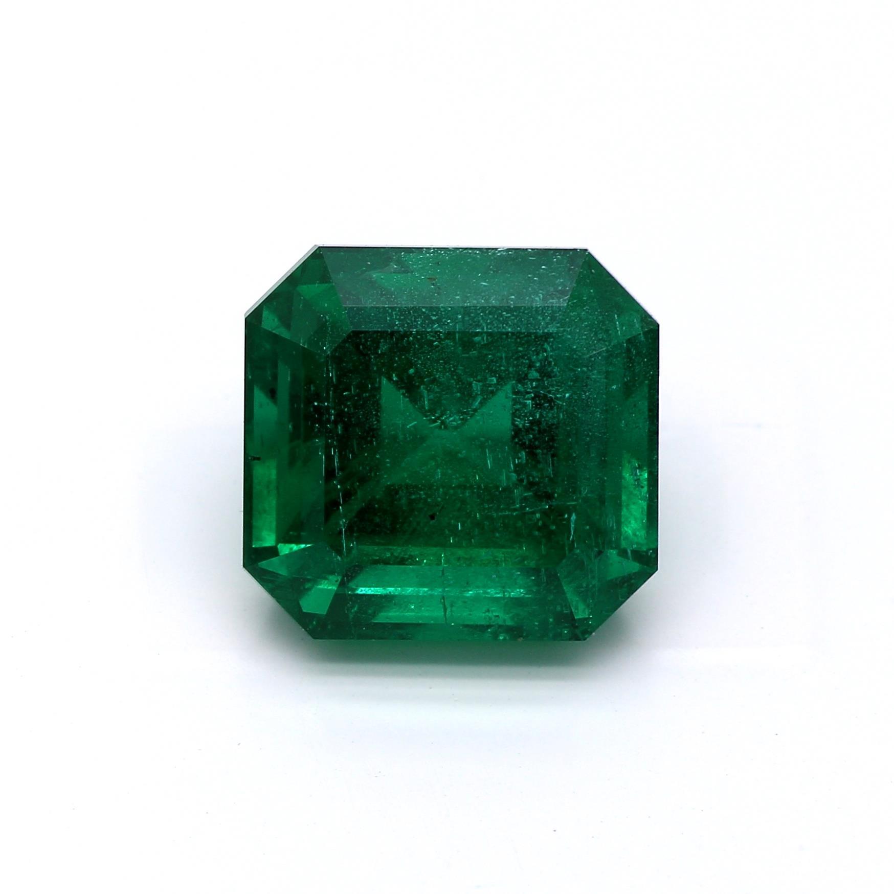 3.89 ct. Emerald GRS Minor