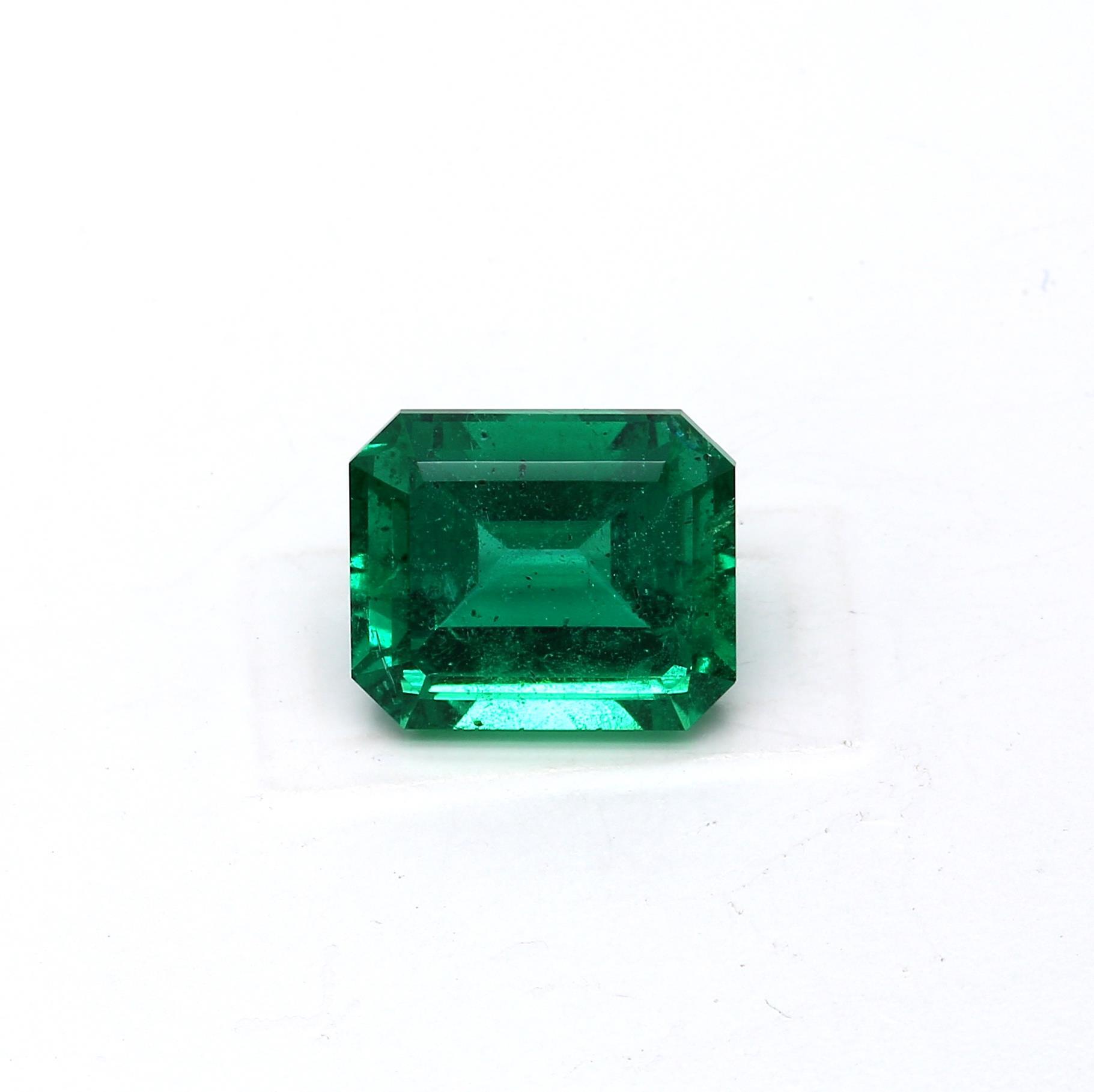 4.26 ct. Emerald GRS Insignificant