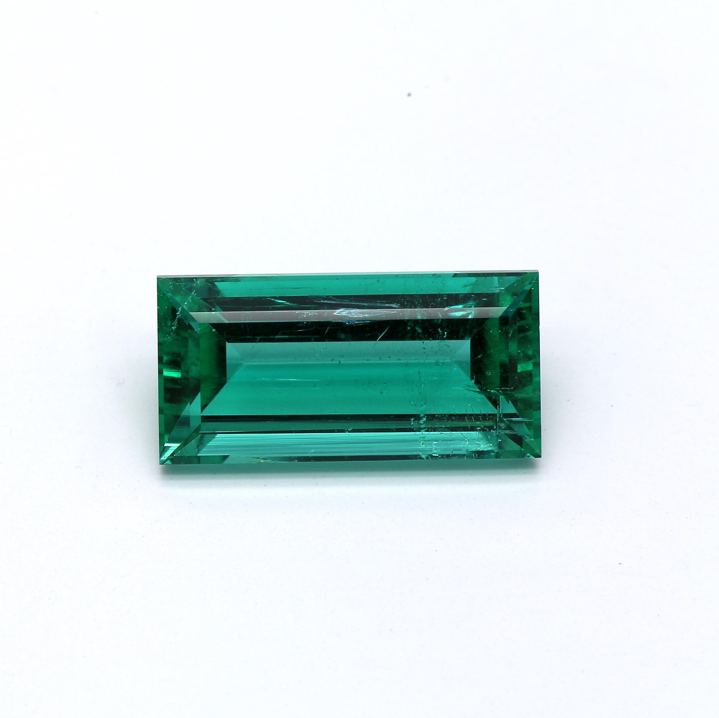 3.07 ct. Baguette Emerald GRS Minor