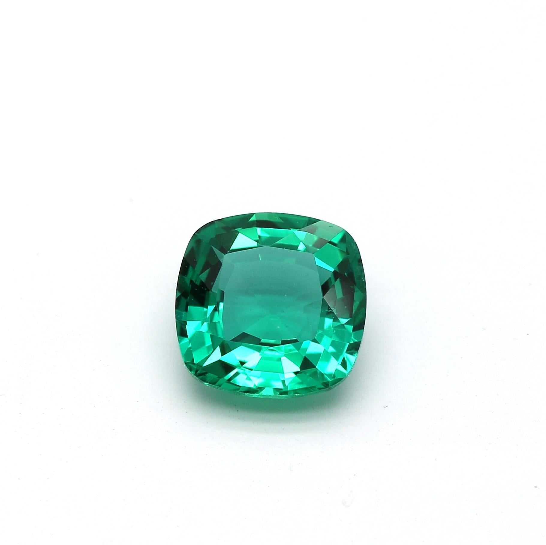 1.03 ct. Cushion Emerald GRS Insignificant