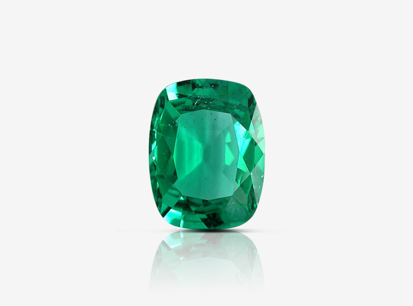1.04 ct. Cushion Emerald GRS No Oil