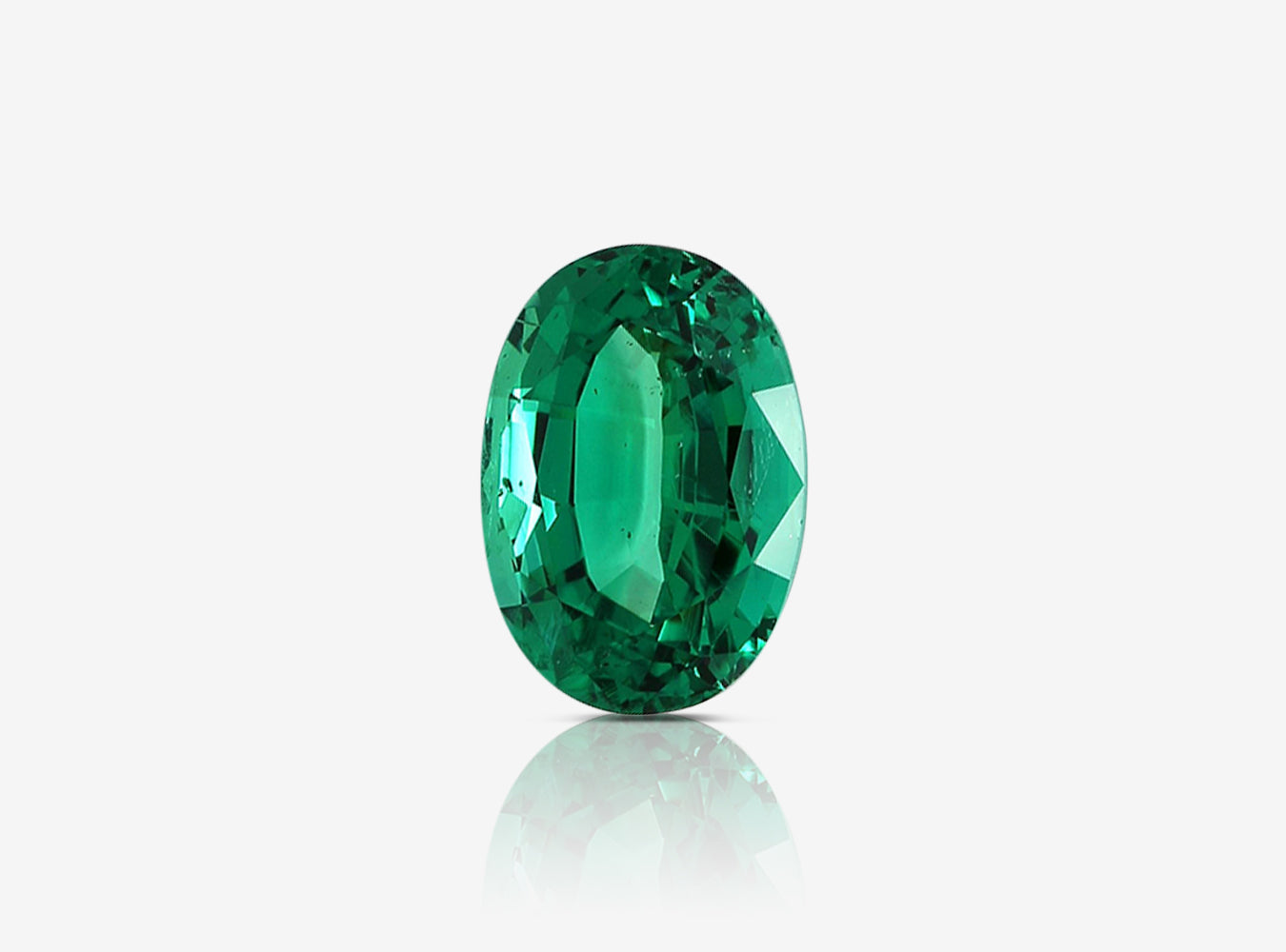 4.27 ct. Oval Emerald GRS Minor