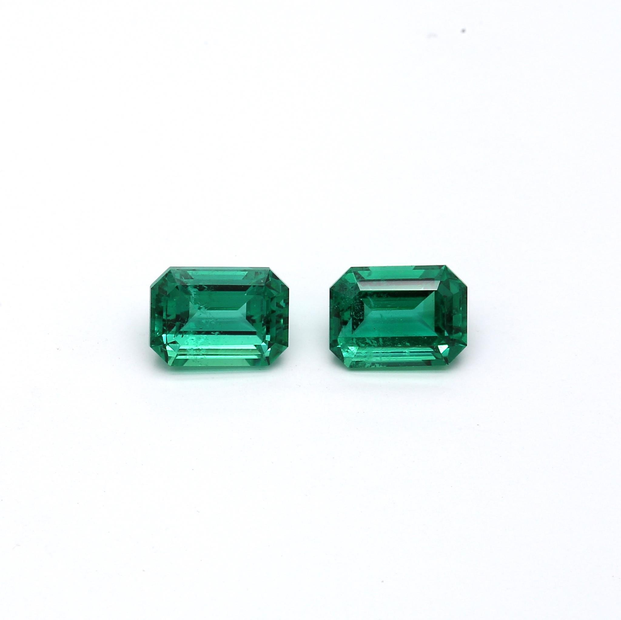 1.37 ct. Emerald GRS No Oil