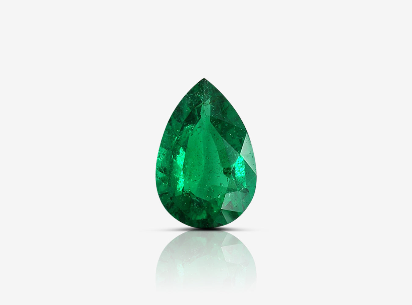 1.04 ct. Pear Shape Emerald GRS Insignificant