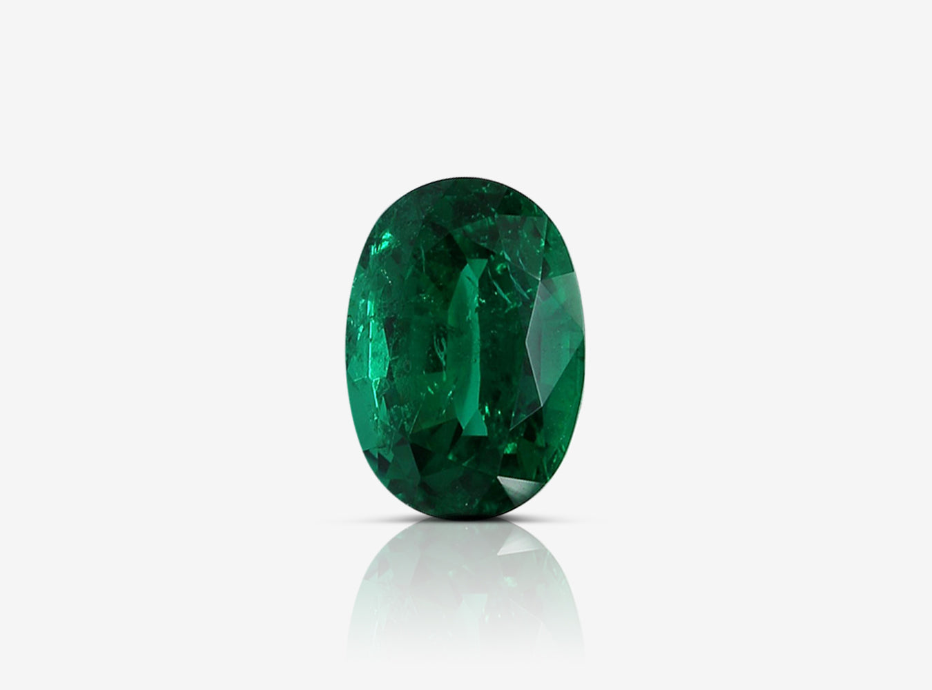 4.08 ct. Oval Emerald AGL Minor