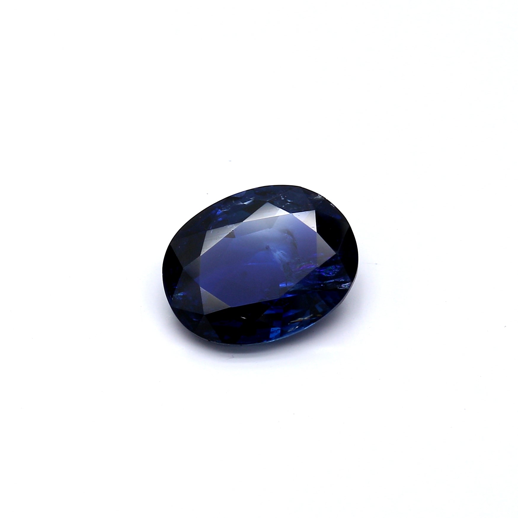4.66ct OV Blue GRS