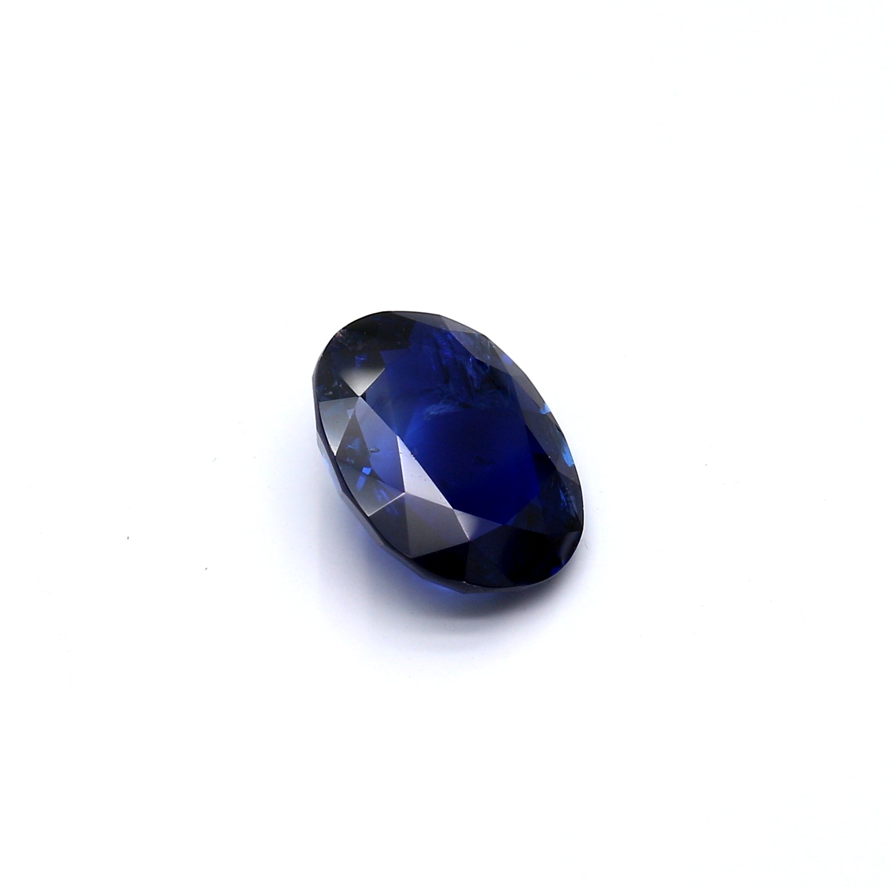 4.66ct OV Blue GRS