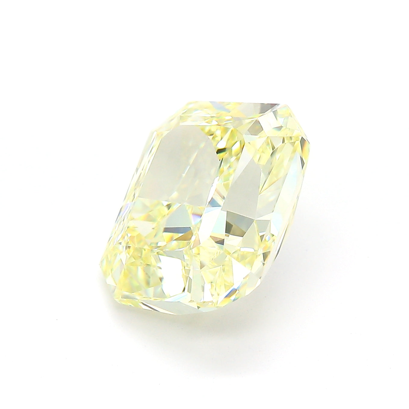 5.24ct RAD Fancy Yellow VVS2 GIA