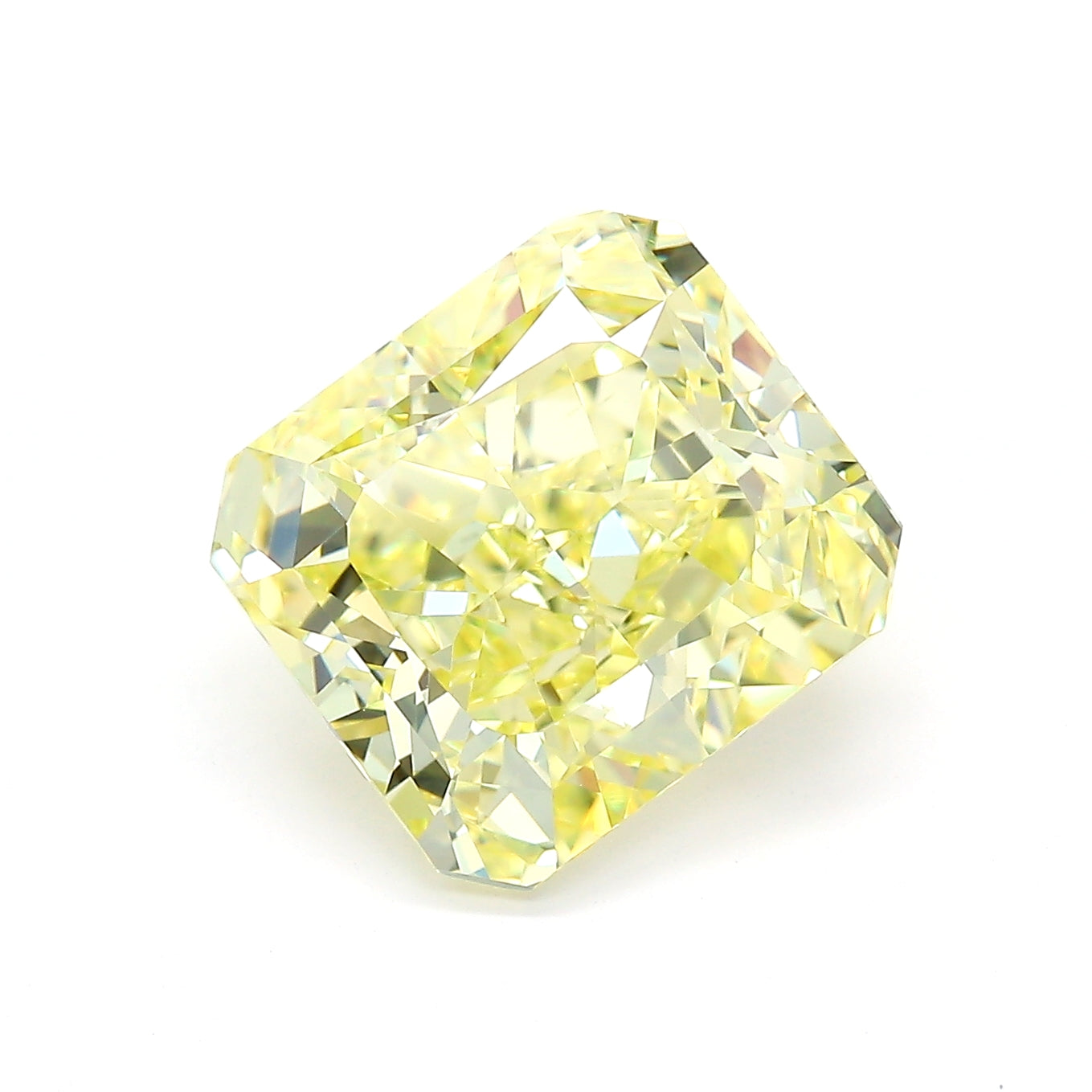 5.06ct RAD Fancy Yellow VS1 GIA