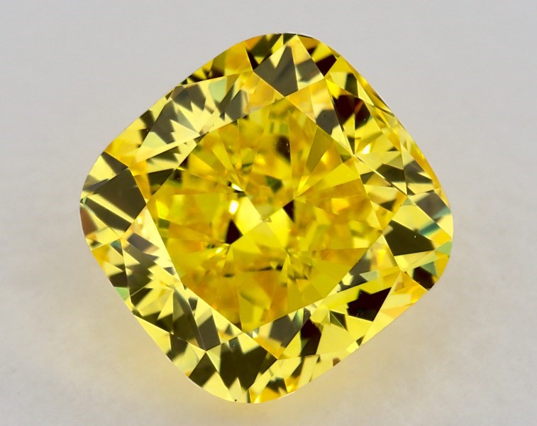 1.53ct CU Vivid Yellow VS2 GIA