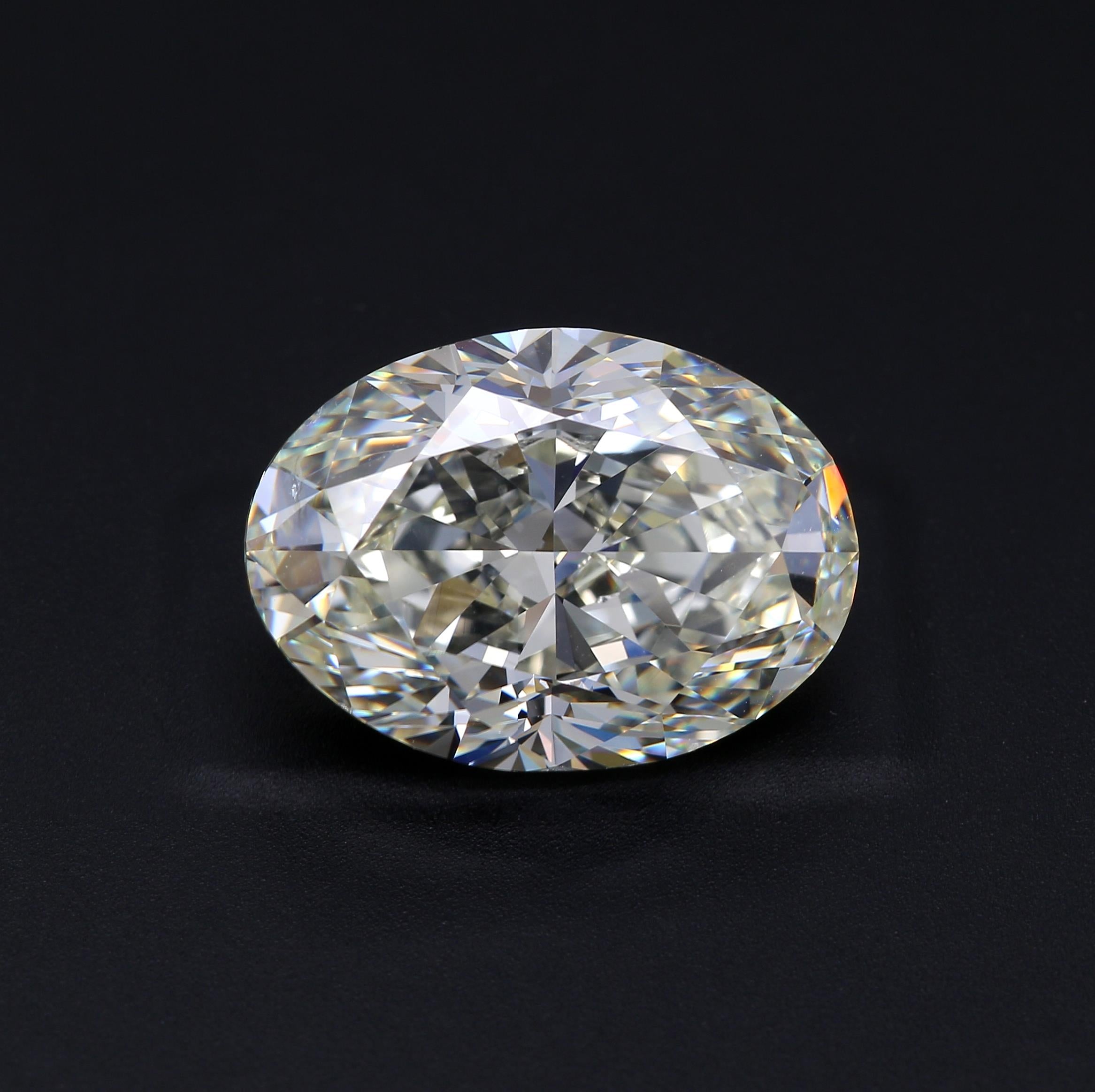 7.02ct OV L SI1 GIA