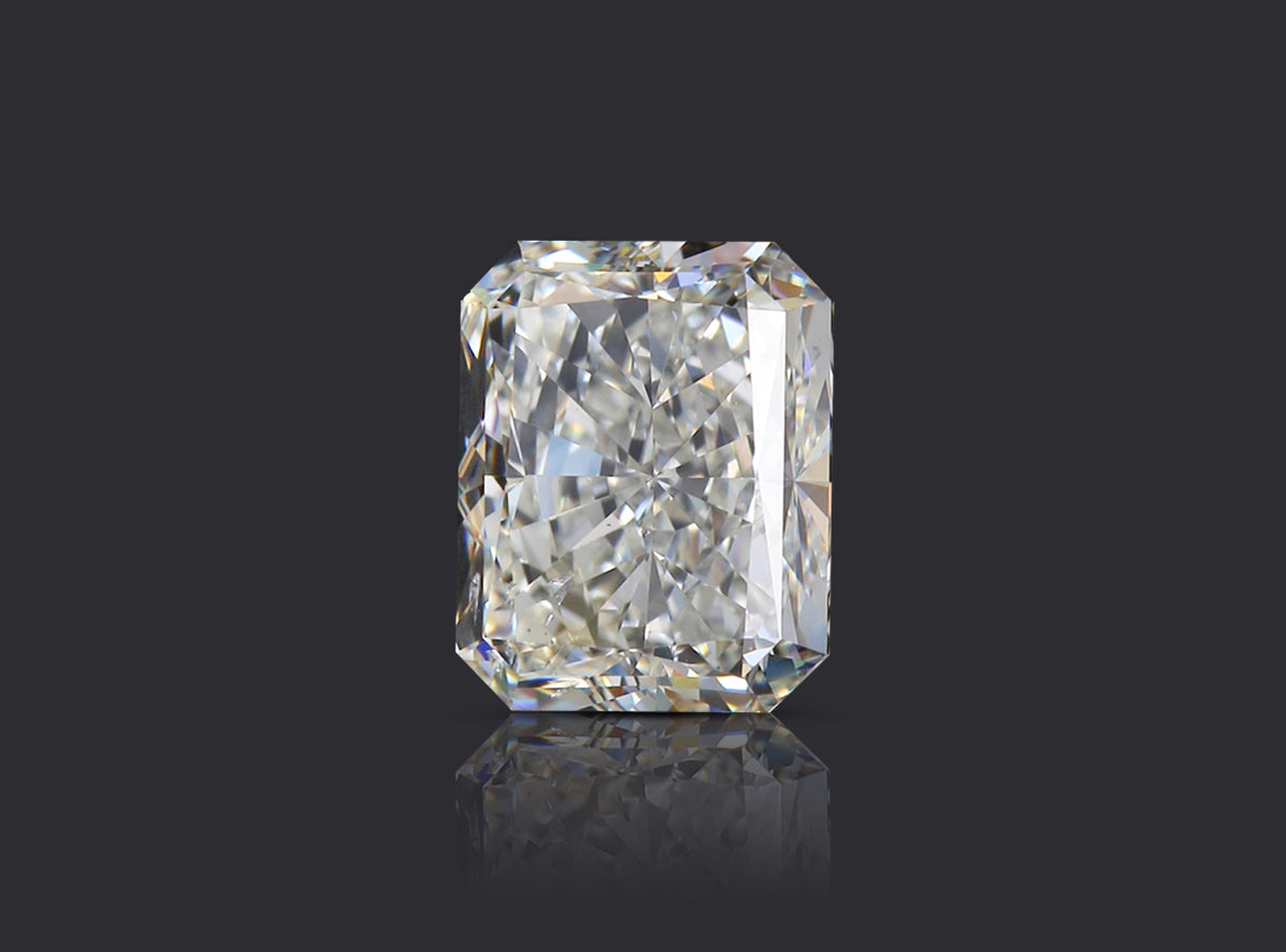 3.01ct RAD J SI2 GIA