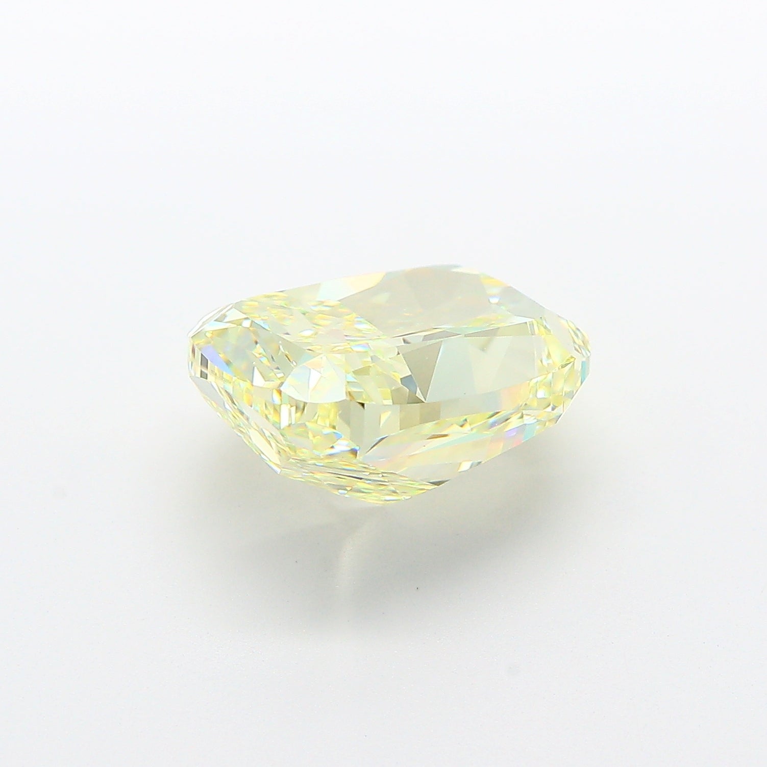 5.10ct CU Fancy Light Yellow VS1 GIA