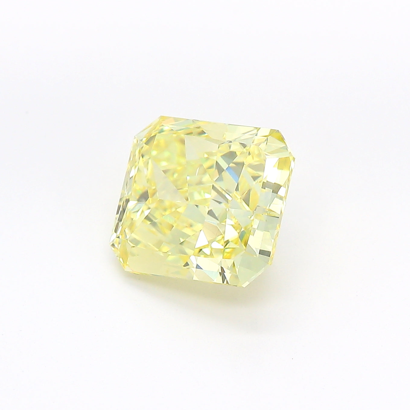 3.19ct RAD Intense Yellow VS2 GIA