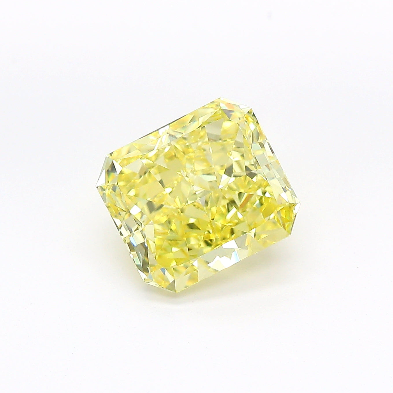 3.19ct RAD Intense Yellow VS2 GIA