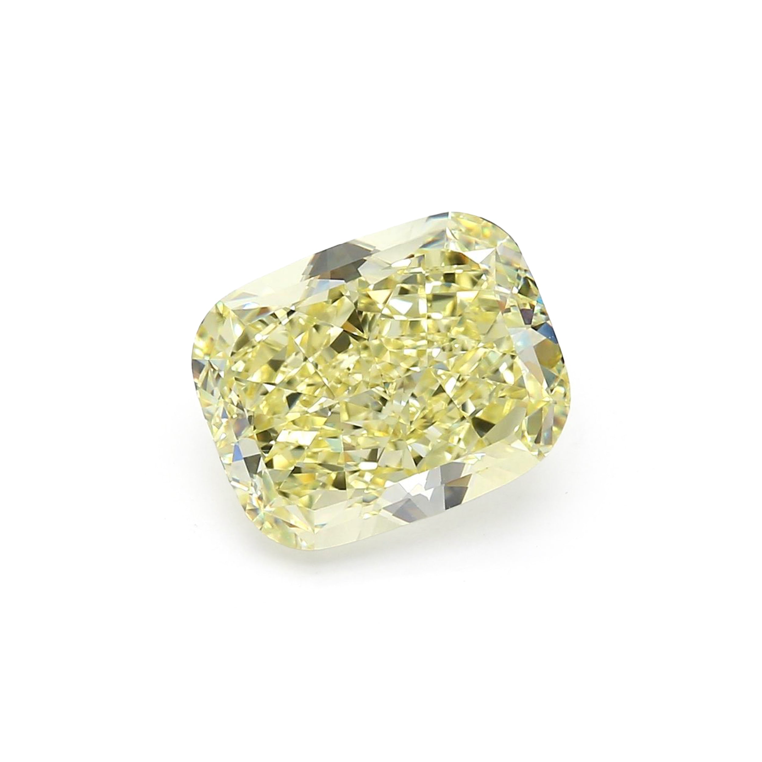 5.31ct CU Fancy Yellow VS2 GIA