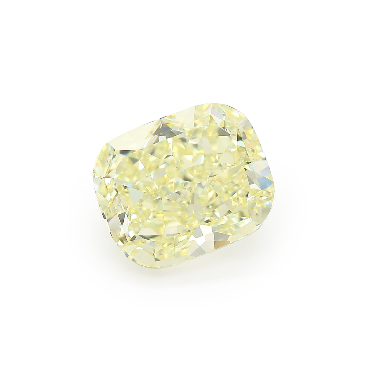 7.30ct CU Fancy Light Yellow VS2 GIA