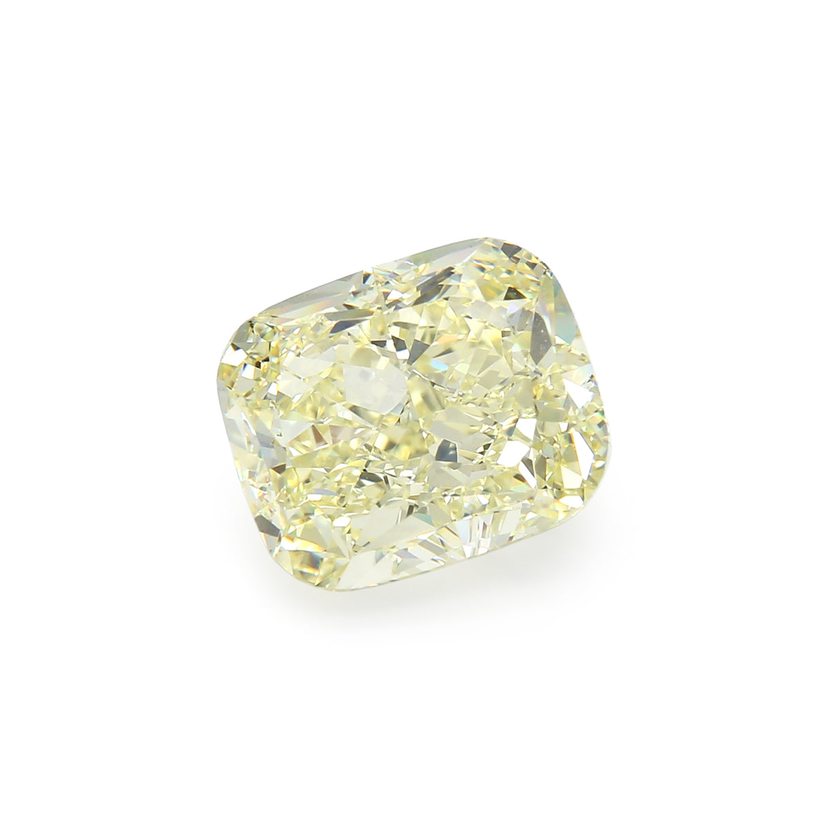 8.55ct CU Fancy Light Yellow VS1 GIA