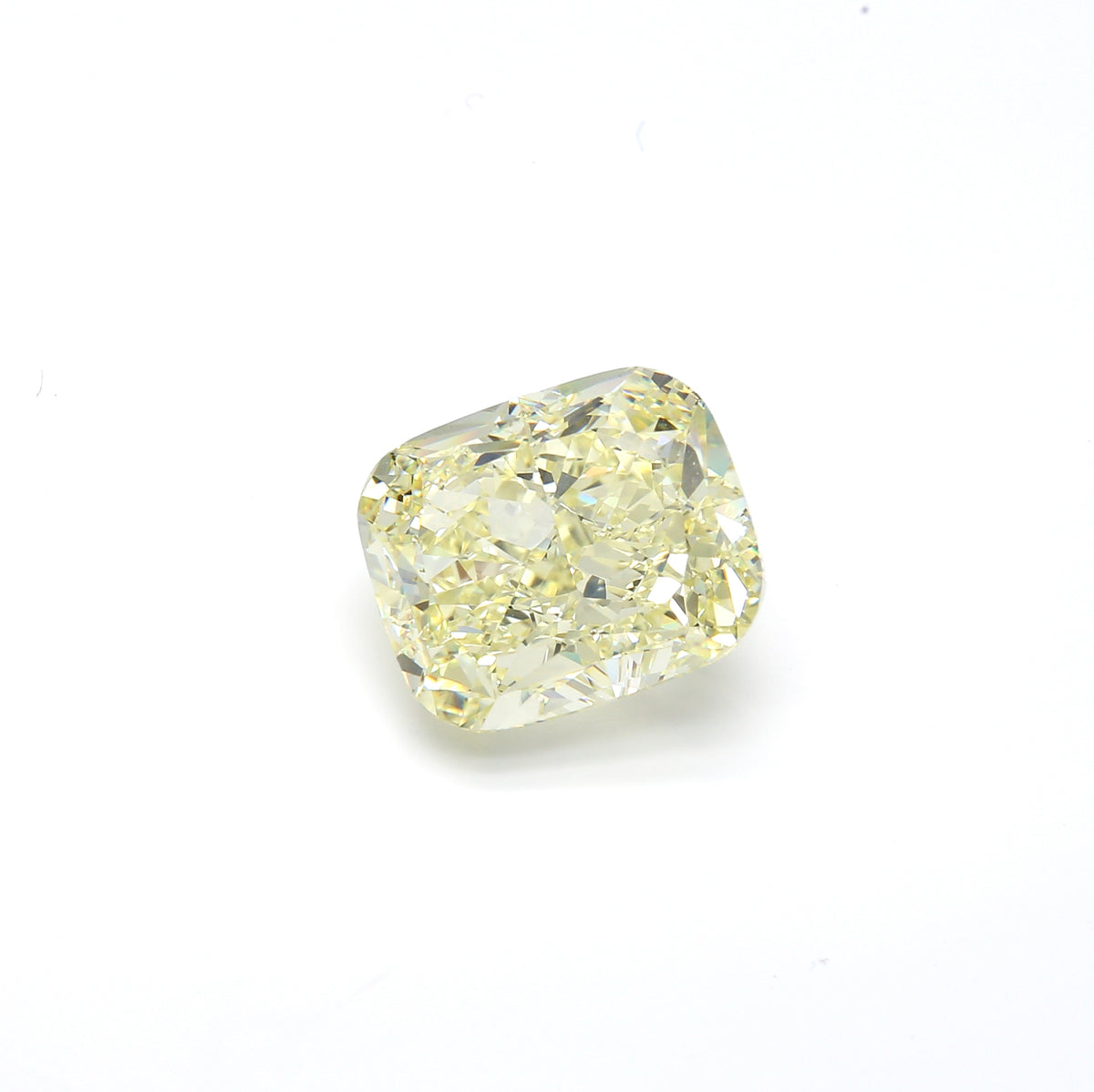 8.55ct CU Fancy Light Yellow VS1 GIA